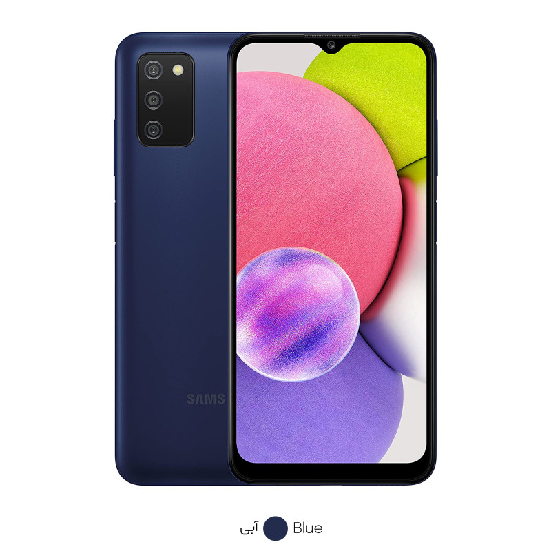 تصویر  گوشی موبایل سامسونگ مدل Galaxy A03s SM-A037F/DS دو سیم کارت ظرفیت 32 گیگابایت و رم 3 گیگابایت