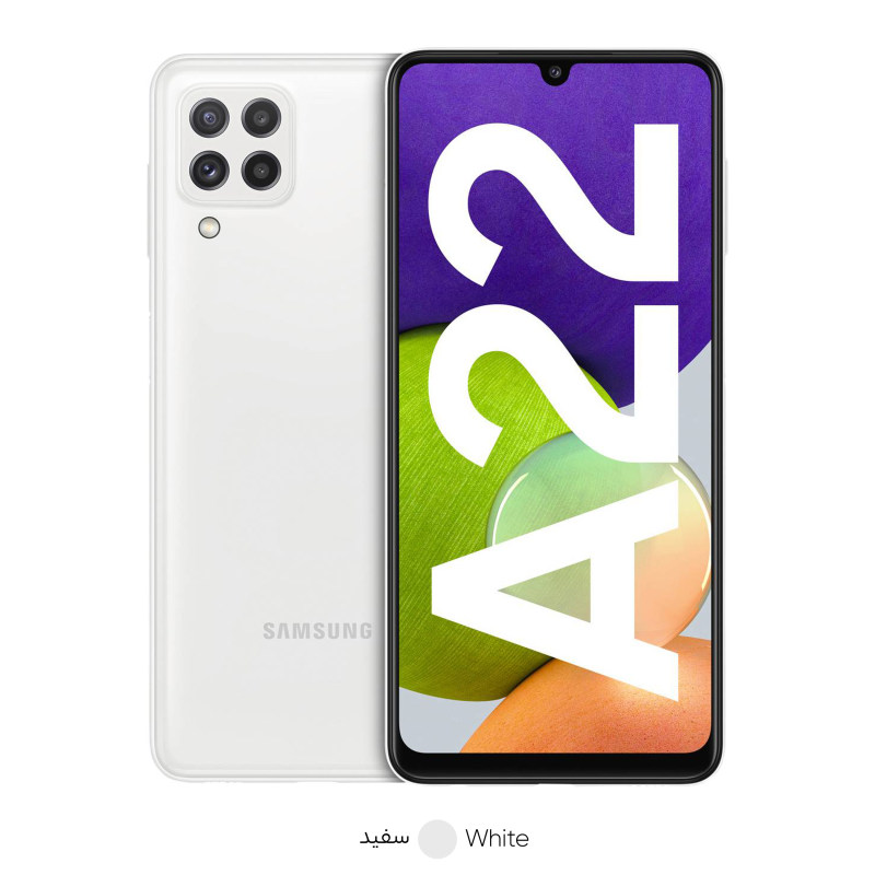 تصویر  گوشی موبایل سامسونگ مدل Galaxy A22 SM-A225F/DSN دو سیم کارت ظرفیت 64 گیگابایت و رم 4 گیگابایت