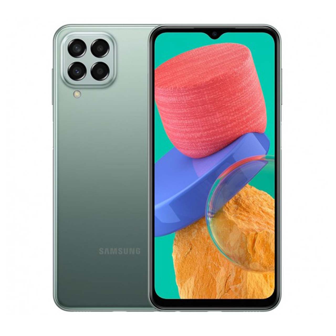 تصویر  گوشی موبایل سامسونگ مدل Galaxy M33 5G SM-M336BU/DS دو سیم‌ کارت ظرفیت 128 گیگابایت و رم 6 گیگابایت