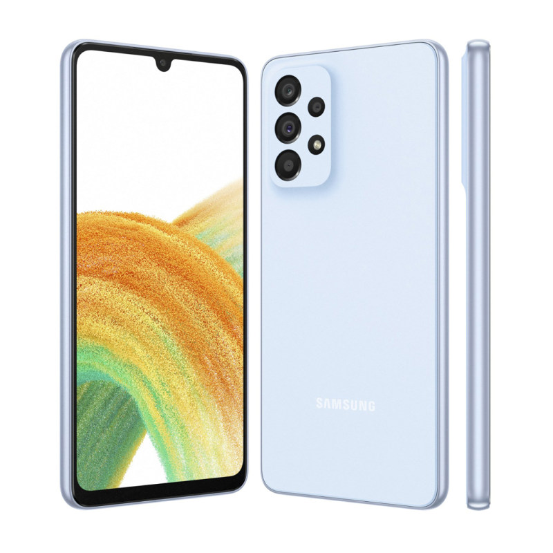 تصویر  گوشی موبایل سامسونگ مدل Galaxy A33 5G SM-A336E/DSN دو سیم کارت ظرفیت 128 گیگابایت و رم 8 گیگابایت-ابی