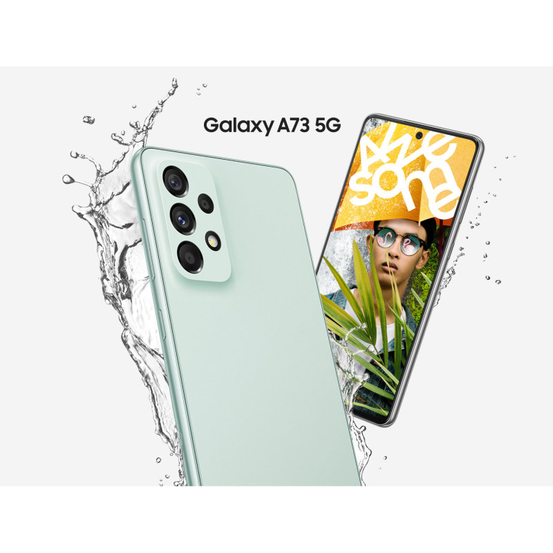 تصویر  گوشی موبایل سامسونگ مدل Galaxy A73 5G دو سیم کارت ظرفیت 256 گیگابایت و رم 8 گیگابایت-سبز 