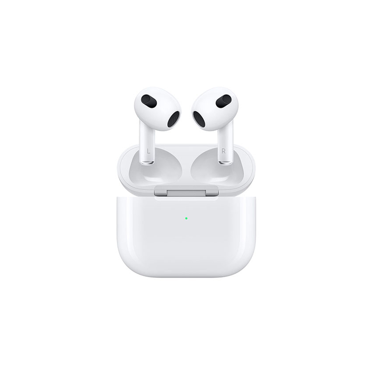 تصویر  هدفون بی سیم اپل مدل AirPods 3 همراه با محفظه شارژ