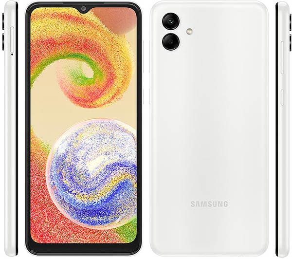 تصویر  گوشی موبایل سامسونگ مدل Galaxy A04 دو سیم کارت ظرفیت32 گیگابایت و رم 3 گیگابایت-سفید