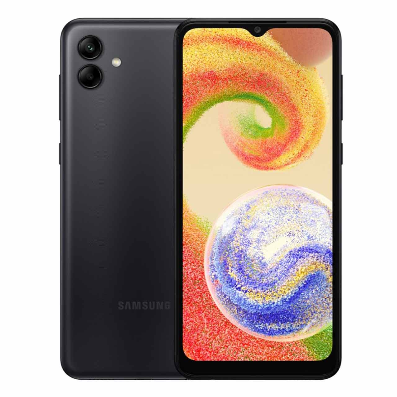 تصویر  گوشی موبایل سامسونگ مدل Galaxy A04 دو سیم کارت ظرفیت32 گیگابایت و رم 3 گیگابایت-مشکی