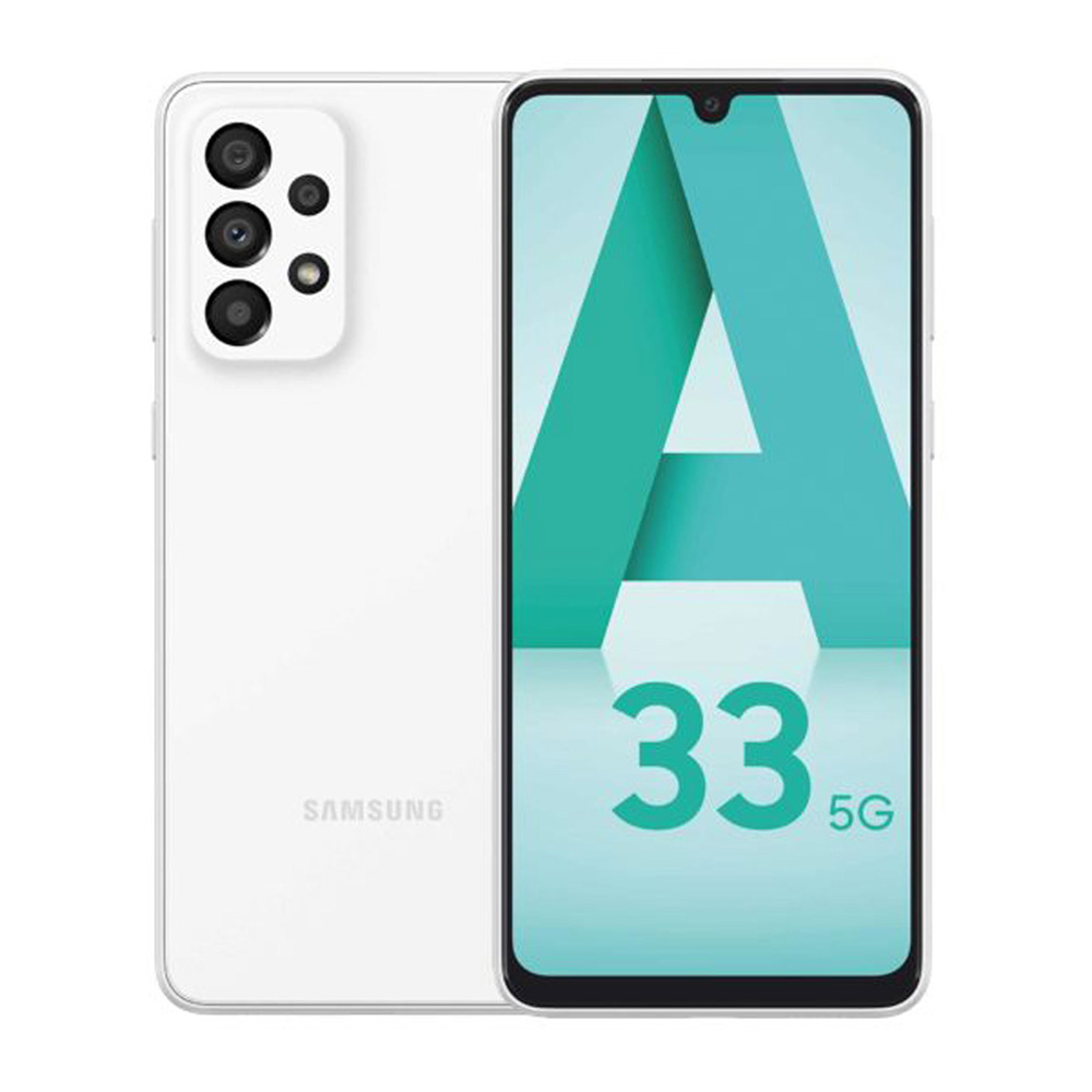 تصویر  گوشی موبایل سامسونگ مدل Galaxy A33 5G SM-A336 دو سیم کارت ظرفیت 128 گیگابایت و رم 6 گیگابایت-سفید