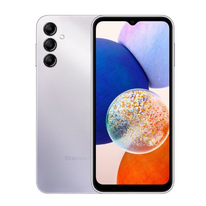 تصویر  گوشی موبایل سامسونگ مدل Galaxy A14 دو سیم کارت ظرفیت 128 گیگابایت و رم 4 گیگابایت -نقره ای