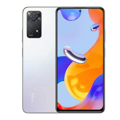 تصویر  گوشی موبایل شیائومی مدل Redmi Note 11 pro 4G دو سیم‌ کارت ظرفیت 128 گیگابایت و رم 6گیگابایت-سفید