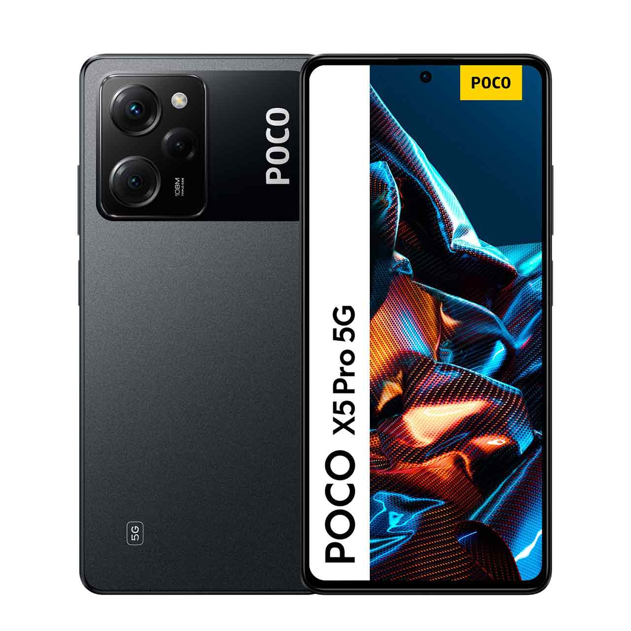 تصویر  گوشی موبایل شیائومی مدل Poco X5 Pro 5G دو سیم کارت ظرفیت 256 گیگابایت و رم 8 گیگابایت -خاکستری-گلوبال