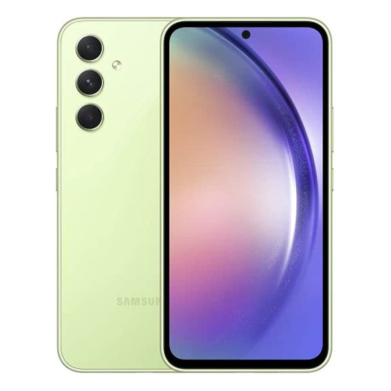 تصویر  گوشی موبایل سامسونگ مدل Galaxy A54 5G دو سیم کارت ظرفیت 128 گیگابایت و رم 8 گیگابایت-لیمویی