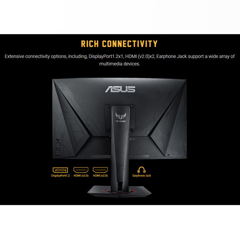 تصویر  مانیتور گیمینگ ایسوس "Asus TUF Gaming VG27WQ WQHD VA LED 27