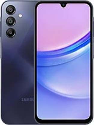 تصویر  گوشی موبایل سامسونگ مدل Galaxy A15 دو سیم کارت ظرفیت 128 گیگابایت و رم 4 گیگابایت-سرمه ای